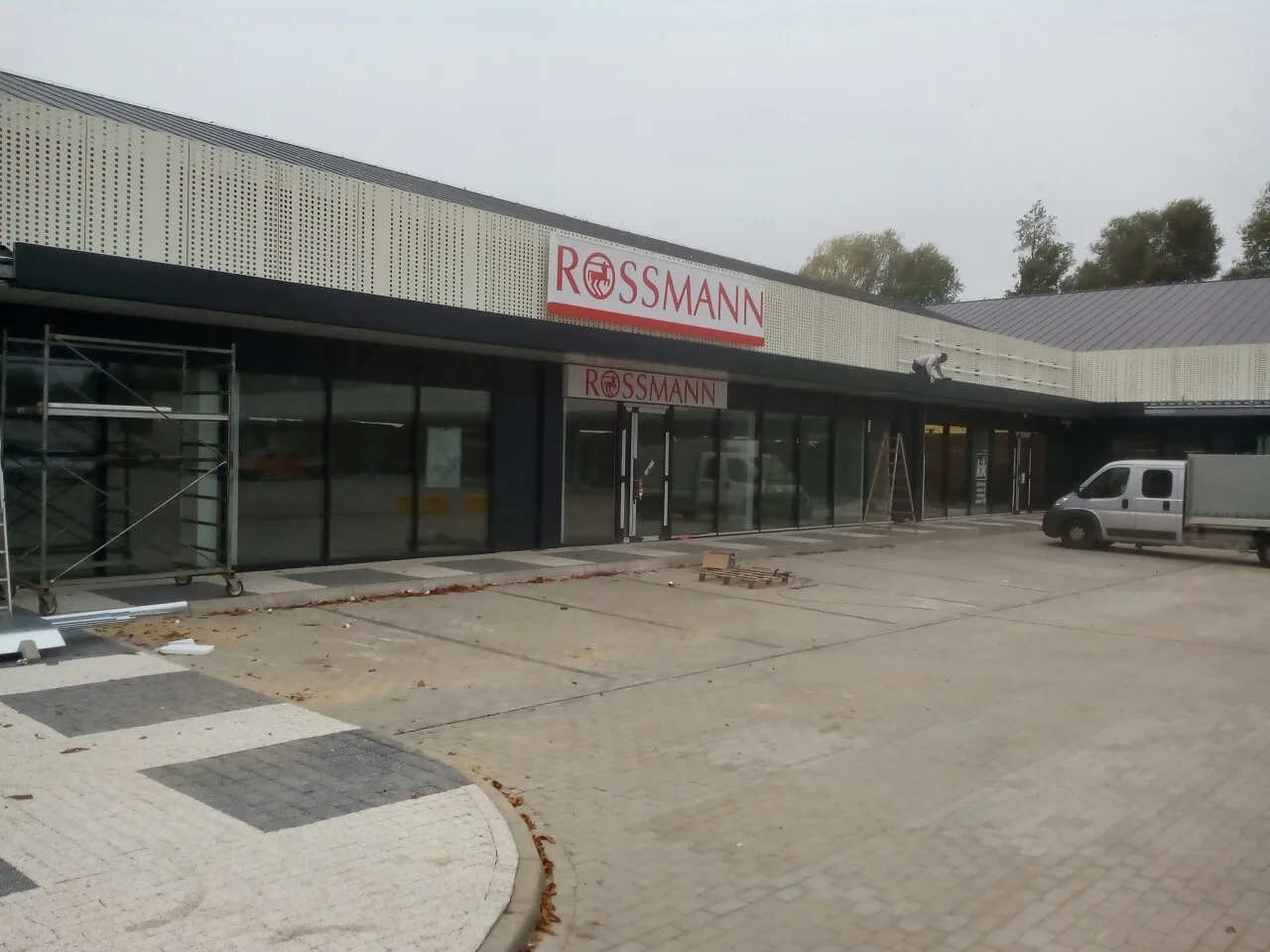 Fachmarktzentrum in Gostynin