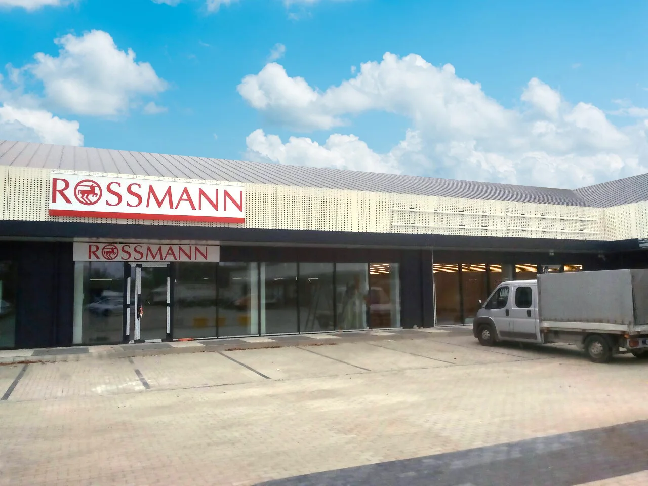 Fachmarktzentrum in Gostynin