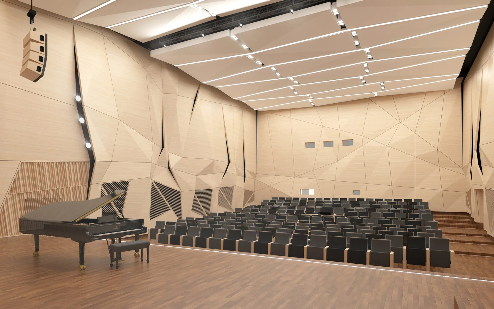 Konzertsaal der allgemeinbildenden Musikschule